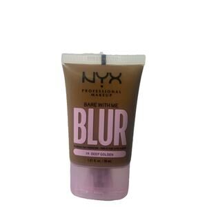 NYX PROFESSIONAL MAKEUP Bare With Me BLUR Skin Tint Foundation 19: Deep Golden